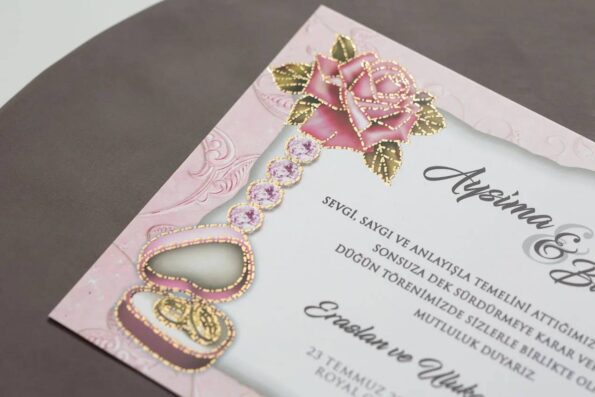 Invitatii nunta elegante 10343