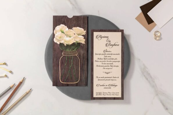 Invitatii nunta elegante 10526
