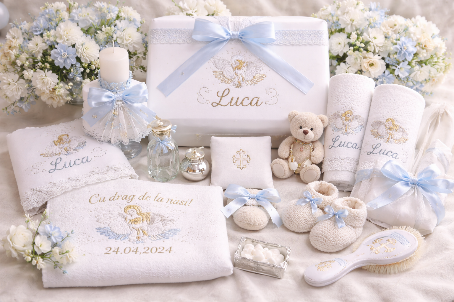 Lista completa de cumparaturi pentru trusoul de botez: Tot ce trebuie sa pregateasca nasii si parintii