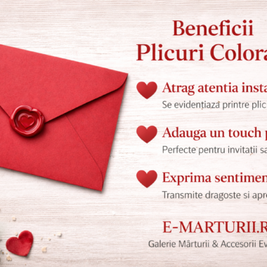 Plic Rosu: Semnificatii, Traditii si Idei pentru invitatii si martisoare