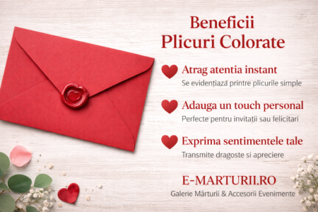 Plic Rosu: Semnificatii, Traditii si Idei pentru invitatii si martisoare