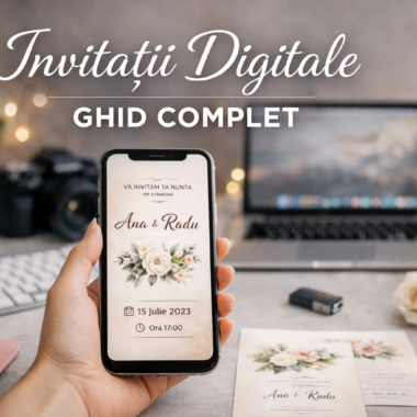 Invitatii Digitale Ghid Complet pentru Comanda. 4 Intrebari