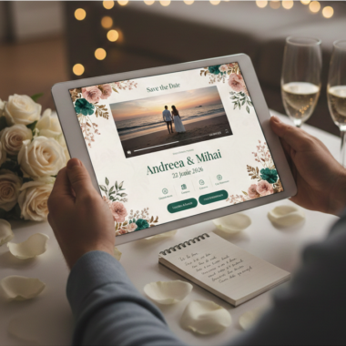 Invitatii digitale de nunta Ghid complet si avantaje