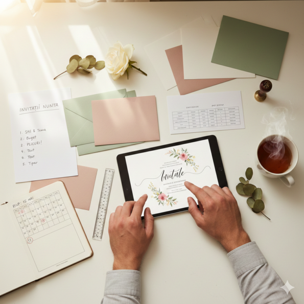 Cum sa comanzi invitatiile de nunta? 7 Pasi esentiali