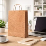 Sacosa de hartie kraft 27x12x34cm