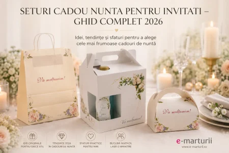 Seturi cadou nunta pentru invitati – ghid complet 2026 9 seturi cadou pentru nunta