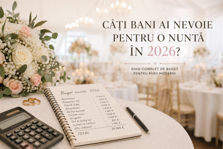 Nunta 2026: de cati bani ai nevoie? Ghid complet de buget 1 Nunta 2026: de cati bani ai nevoie? Ghid complet de buget