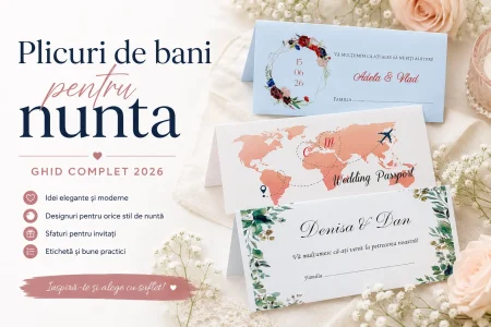 Plicuri bani nunta - ghid complet 2026 6 Plicuri de bani pentru nunta
